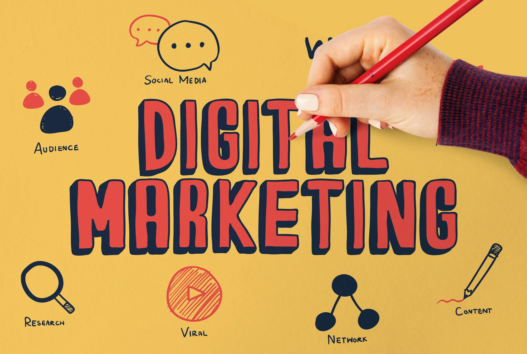 Digital Marketing Illustration